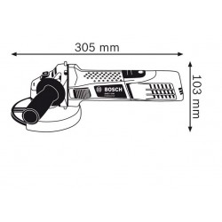 เครื่องเจียร 4" BOSCH GWS 7-100
