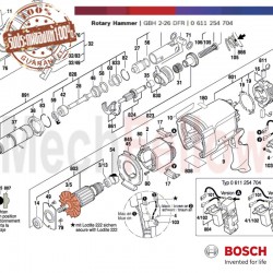 ใบพัดทุ่น BOSCH 2-26 ALL No.3/5