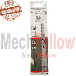 ใบเลื่อย Sabre Saw ตัดไม้ BOSCH S617K แพค 2 ใบ
