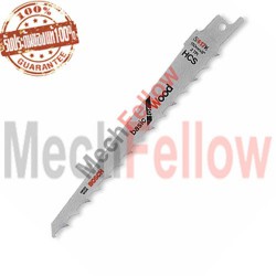ใบเลื่อย Sabre Saw ตัดไม้ BOSCH S617K แพค 2 ใบ