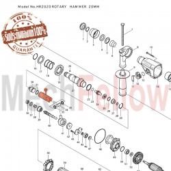 กระบอกลูกสูบ MAKITA HR2021No.32