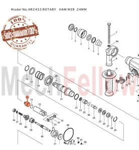 ลูกสูบสว่านโรตารี่ MAKITA HR2453 No.30