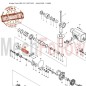กระบอกลูกสูบ สว่านโรตารี่ MAKITA HR2451No.32