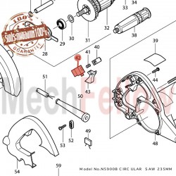 สวิทช์ MAKITA 2414NB/N5900B์ No.42