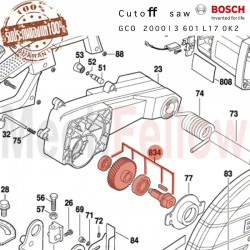 ชุดเฟือง BOSCH GCO2000