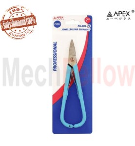 APEX PRO กรรไกรช่างทองแบบสปริงคู่ ขนาด 7นิ้ว ปากตรง