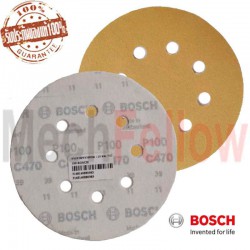 กระดาษทรายกลม BOSCH 125มม.(5 แผ่น)