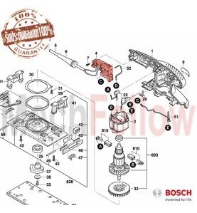 สวิทช์ เครื่องขัดกระดาษทราย Bosch รุ่น GSS230