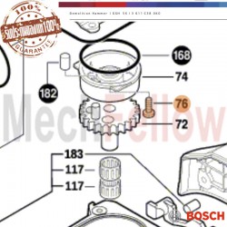 น็อตกันเฟือง BOSCH GSH 5X No.76