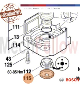 ฝาปิดหัวน๊อต สว่าน BOSCH GSH 11E