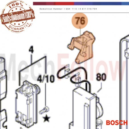 ตัวเตะสวิทช์ BOSCH GSH 11E