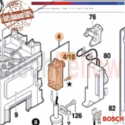 สวิทช์ Bosch GSH11E