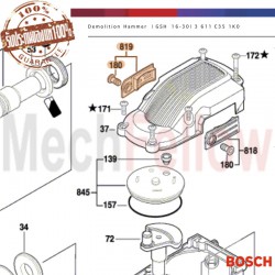 ฝาปิดซองถ่าน BOSCH GBH 16-30