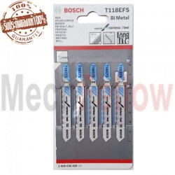 ใบเลื่อยจิ๊กซอว์ ตัดสแตนเลส BOSCH T118EFS