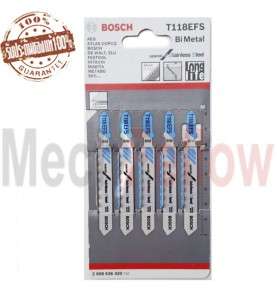 ใบเลื่อยจิ๊กซอว์ ตัดสแตนเลส BOSCH  T118EFS