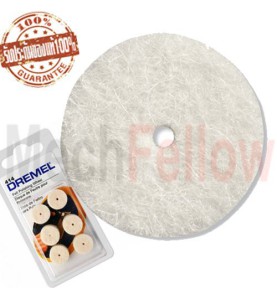 Felt Polishing 1/2" Wheels  Dremel 414