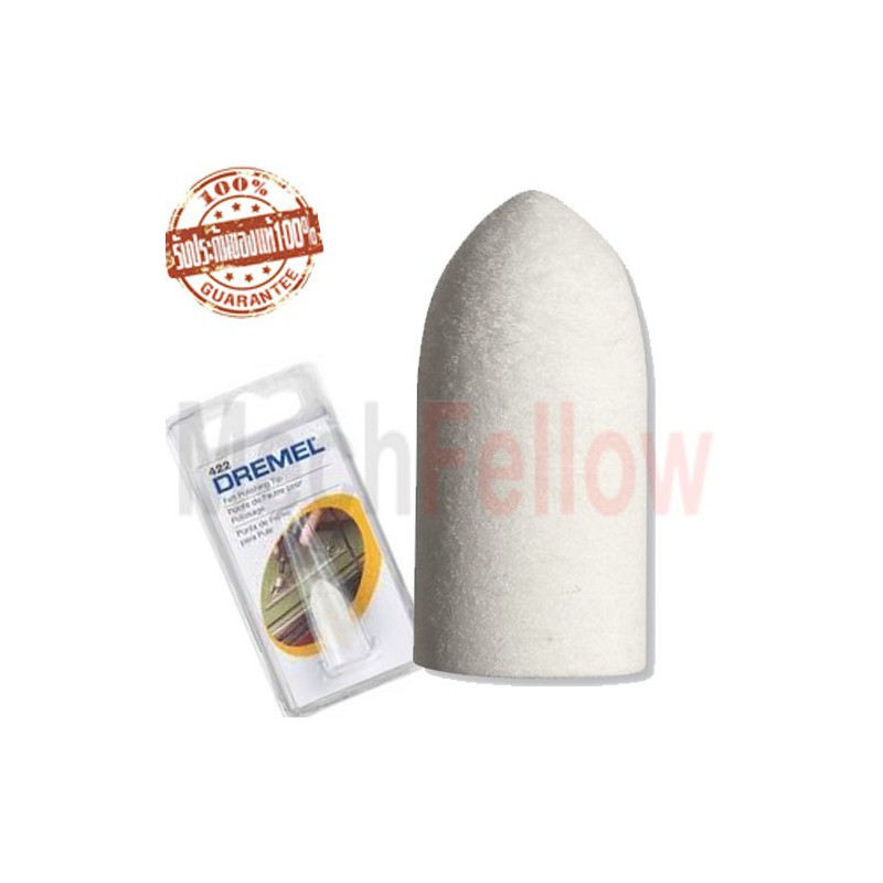 Felt Polishing Cone Dremel 422