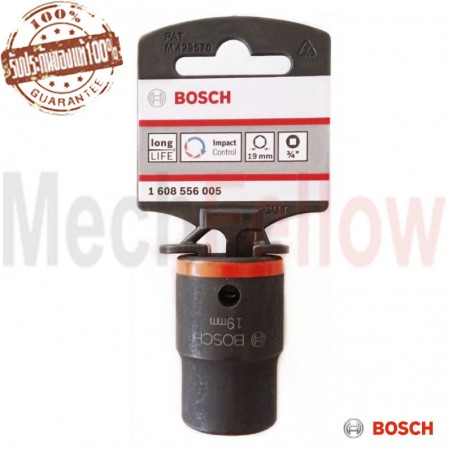 ลูกบ๊อก แกน3/4 ขนาด 19มม. ยาว 50มม. BOSCH
