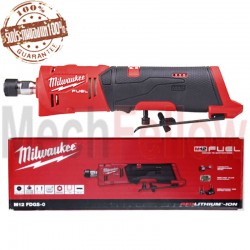 Milwaukee เครื่องเจียร์แกนคอตรงไร้สาย 12V.(เครื่องเปล่า)M12 FDGS-0