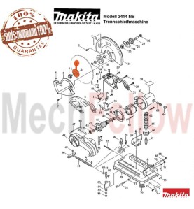 ฝาประกับ MAKTEC MT240 No.3