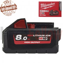Milwaukee แบตเตอรี่ MIL 18V 8.0Ah (M18HB8)