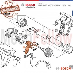 ชุดสวิทช์ BOSCH GHG600-3