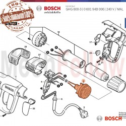 DC มอเตอร์ BOSCH GHG600-3