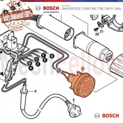 DC มอเตอร์ BOSCH GHG630 DCE