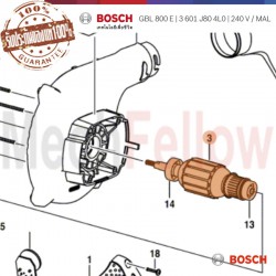 ทุ่นเครื่องเป่าลม BOSCH GBL800E