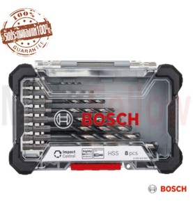 Impact Control HSS 8-Piece Drill Set