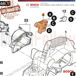 สวิทช์ BOSCH GHO6500