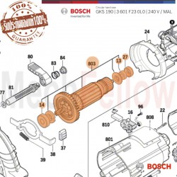 ทุ่นเลื่อยวงเดือน 7' BOSCH GKS190 (รุ่นใหม่)