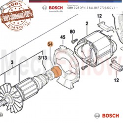 แหวนยางรอง BOSCh GBH 2-28 DFV
