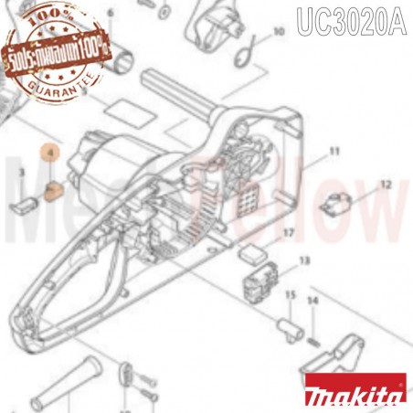 อะไหล่ MAKITA UC3020A1 No.4 RUBBER SLEEVE