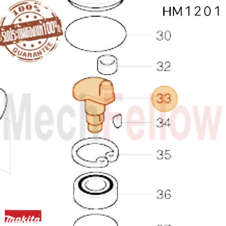 ข้อเหวี่ยง MAKITA HM-1201No.33