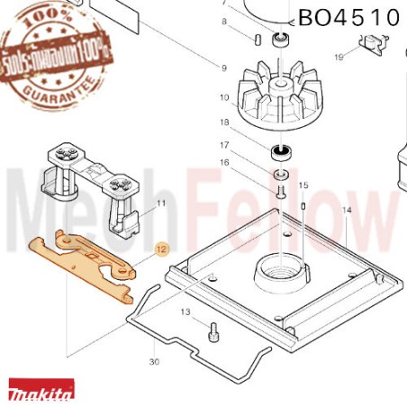 ขาล็อคกระดาษทราย MAKITA BO4510