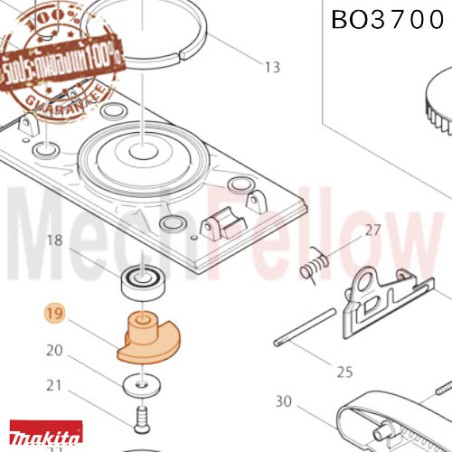 ลูกเบี้ยว MAKITA BO3700 No.19