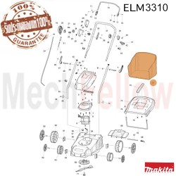 ถุงเก็บหญ้า MAKITA ELM3310
