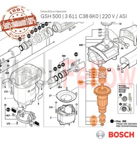 ทุ่น BOSCH GSH500