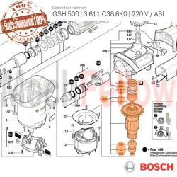 ทุ่นไฟฟ้า BOSCH GWS6-100S