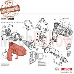 เสื้อสว่าน BOSCH GBM 350RE