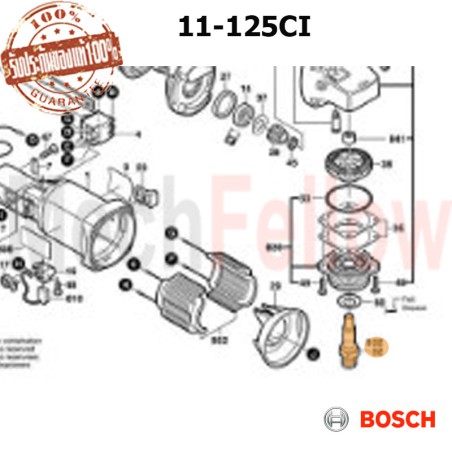 แกนหมุน BOSCH 11-125CI