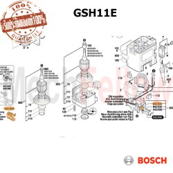 ซองถ่าน BOSCH GSH 11E