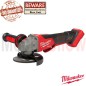Milwaukee M18 FSAGV100XPDB เครื่องเจียร์ไร้สาย 4 นิ้วไร้สาย 18 โวลต์ สวิทซ์ท้องปรับรอบระบบเบรก (เครื่องเปล่า) Milwaukee M18 FSAGV100XPDB เครื่องเจียร์ไร้สาย 4 นิ้วไร้สาย 18 โวลต์ สวิทซ์ท้องปรับรอบระบบเบรก (เครื่องเปล่า)