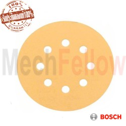 กระดาษทรายกลม 125 มม. NO.240 BOSCH (แพ็ค 5 ใบ)