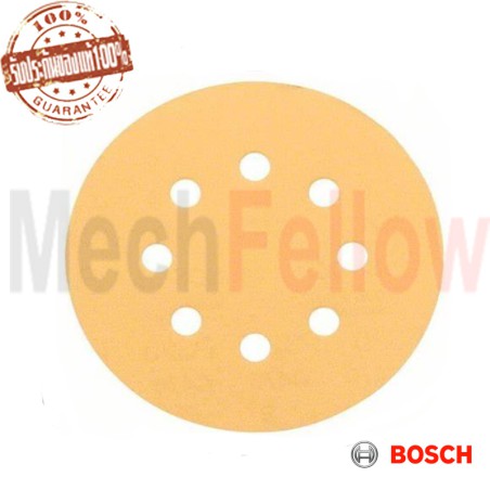 กระดาษทรายกลม 125 มม. NO.240 BOSCH (แพ็ค 5 ใบ)