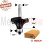 BOSCH ดอกเซาะร่อง ตีโค้งปลายลูกปืน 1/4 BOSCH ดอกเซาะร่อง ตีโค้งปลายลูกปืน 1/4