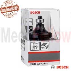 BOSCH ดอกเซาะร่อง ตีโค้งปลายลูกปืน 1/4