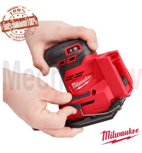 M18 BQSS-0 เครื่องขัดกระดาษทรายแบบสี่เหลี่ยมไร้สาย 18โวลต์(เครื่องเปล่า) MILWAUKEE