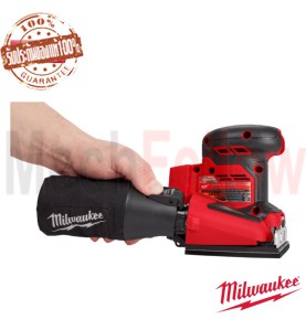M18 BQSS-0 เครื่องขัดกระดาษทรายแบบสี่เหลี่ยมไร้สาย 18โวลต์(เครื่องเปล่า) MILWAUKEE